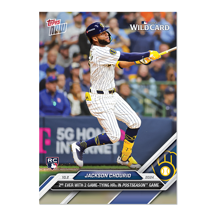 2024 Topps Now #795 Jackson Chourio