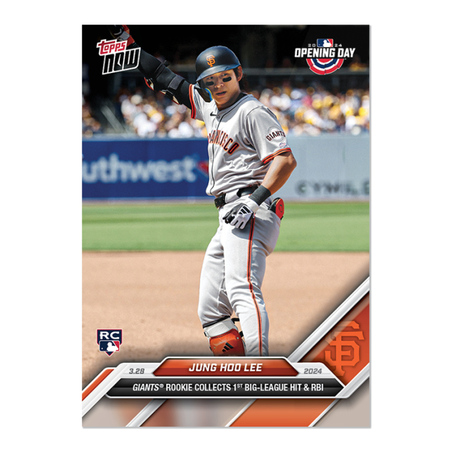 2024 Topps Now #8 Jung Hoo Lee