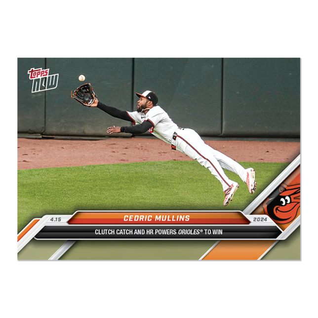 2024 Topps Now #80 Cedric Mullins