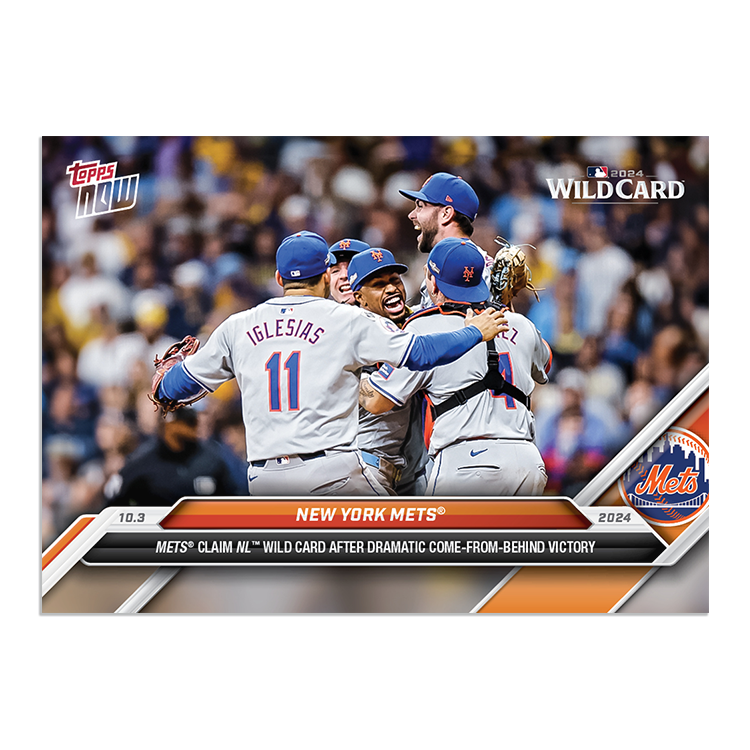 2024 Topps Now #800 New York Mets