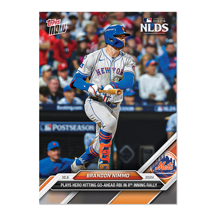 2024 Topps Now #803 Brandon Nimmo