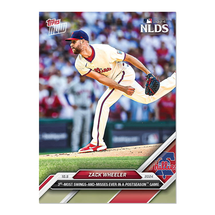 2024 Topps Now #805 Zack Wheeler