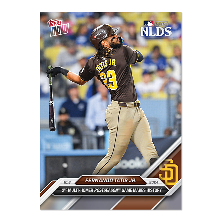 2024 Topps Now #809 Fernando Tatis Jr.