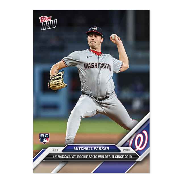 2024 Topps Now #81 Mitchell Parker