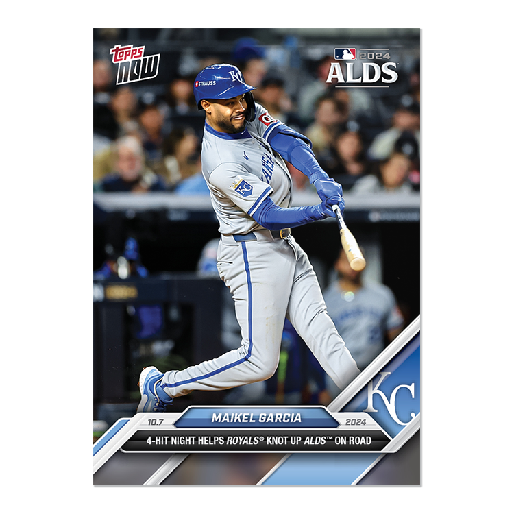 2024 Topps Now #813 Maikel Garcia