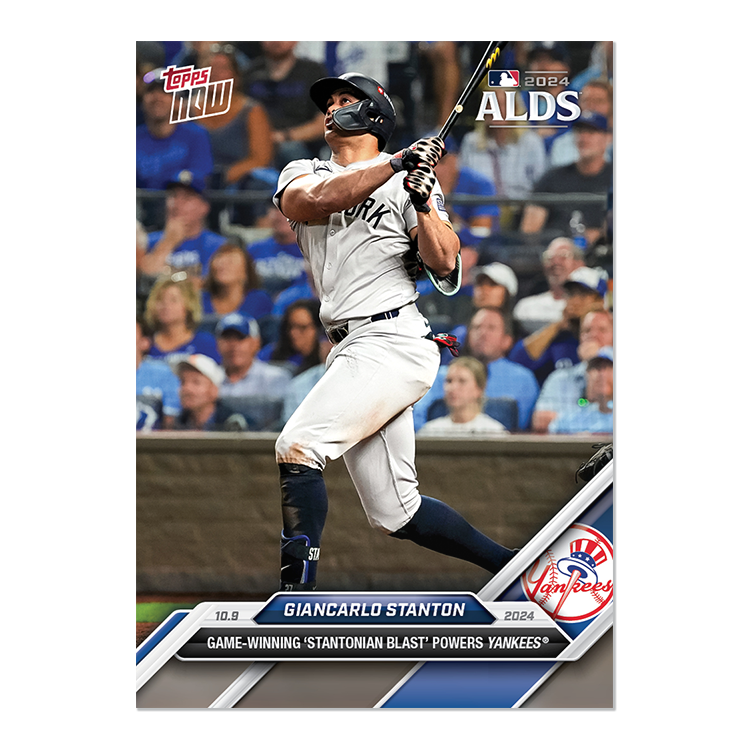 2024 Topps Now #818 Giancarlo Stanton