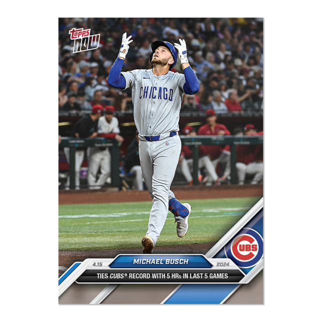 2024 Topps Now #82 Michael Busch