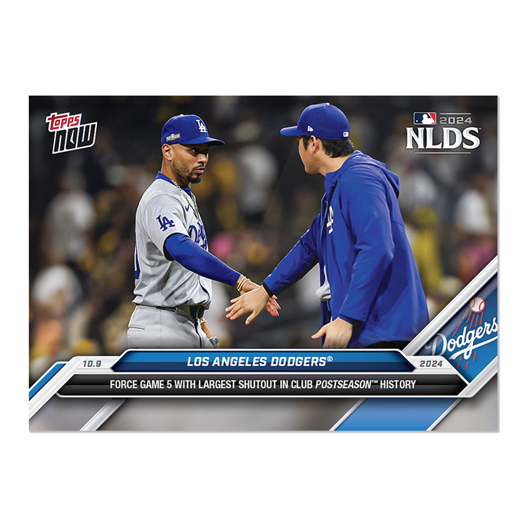 2024 Topps Now #820 Los Angeles Dodgers