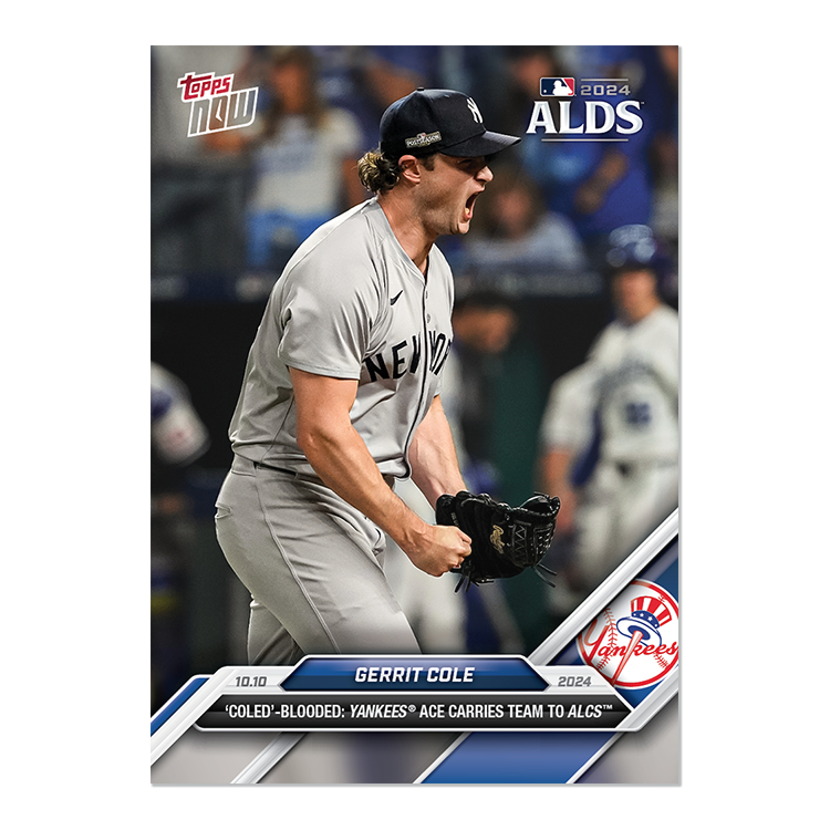 2024 Topps Now #823 Gerrit Cole
