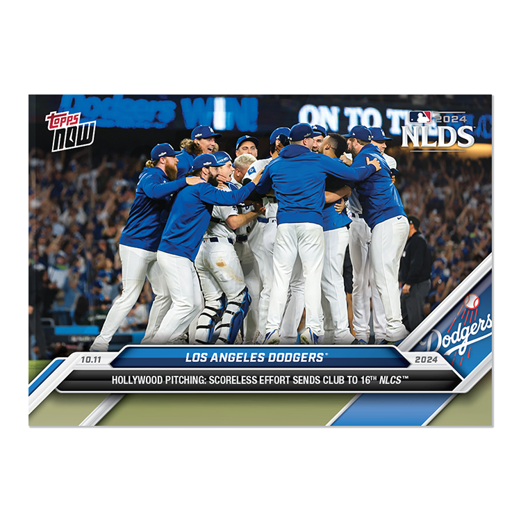 2024 Topps Now #827 Los Angeles Dodgers
