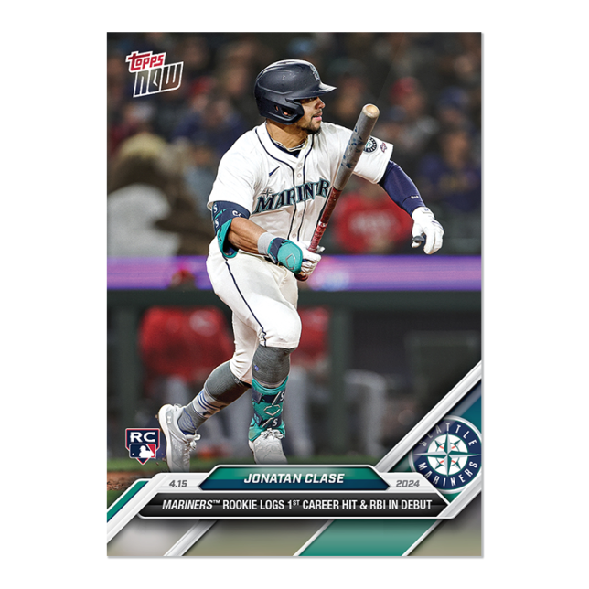 2024 Topps Now #83 Jonatan Clase
