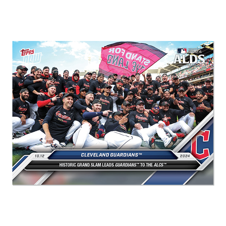 2024 Topps Now #830 Cleveland Guardians