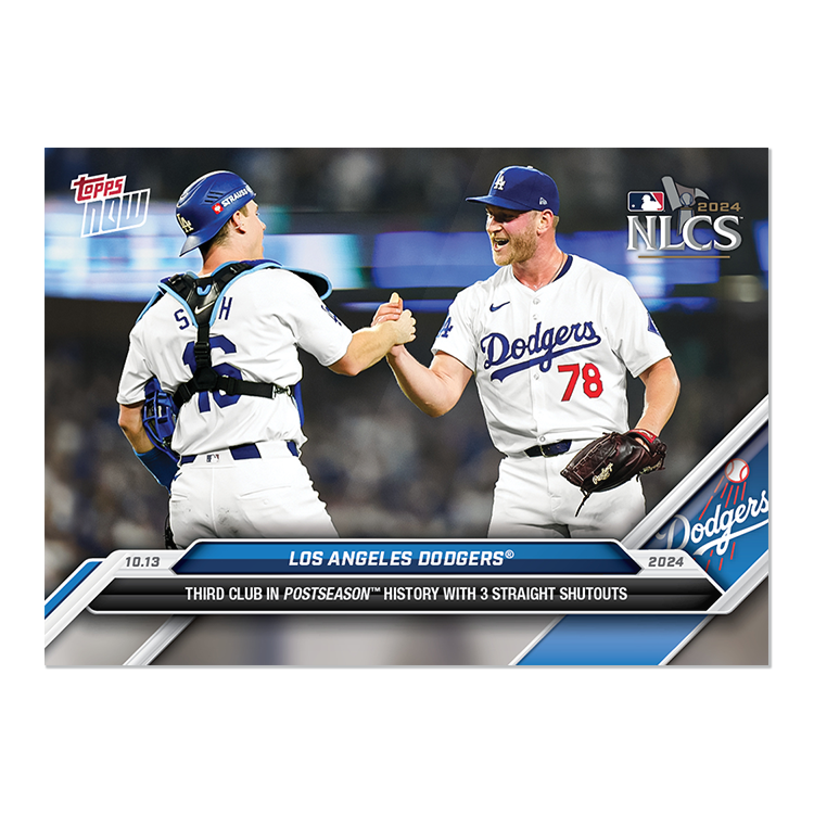 2024 Topps Now #832 Los Angeles Dodgers