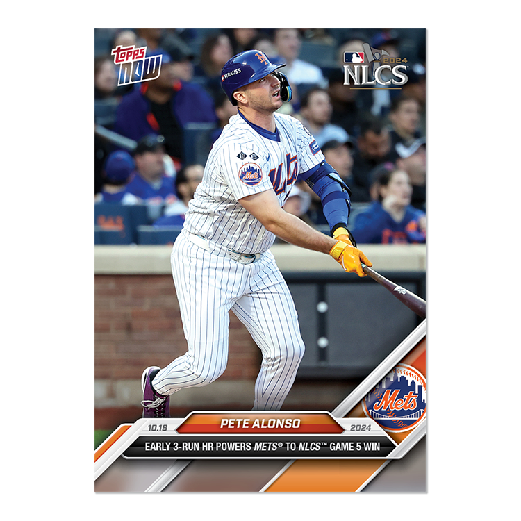 2024 Topps Now #849 Pete Alonso
