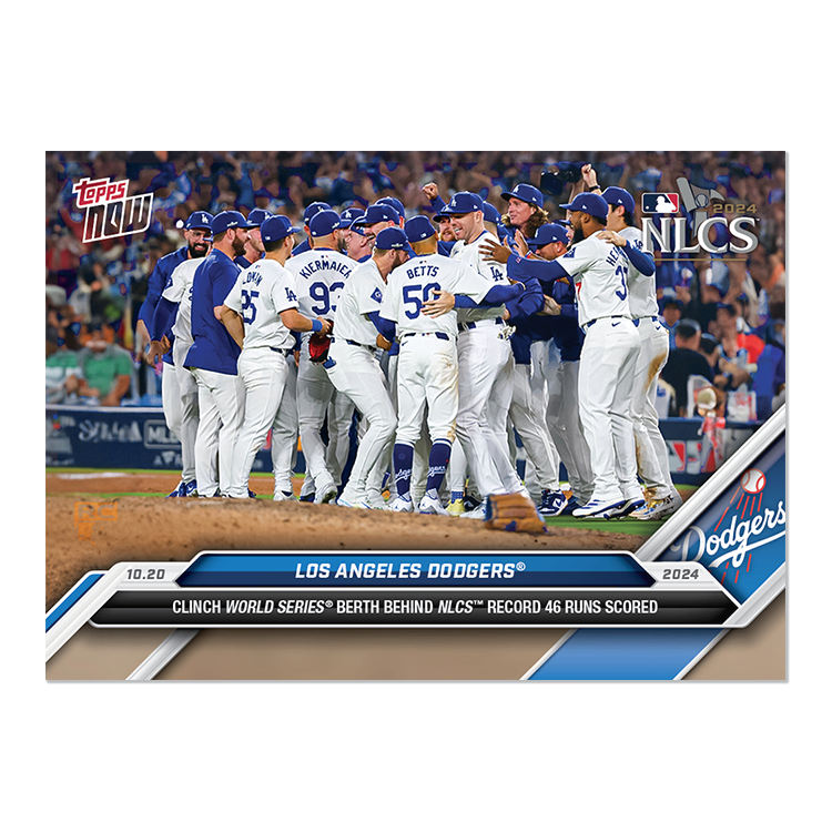 2024 Topps Now #861 Los Angeles Dodgers