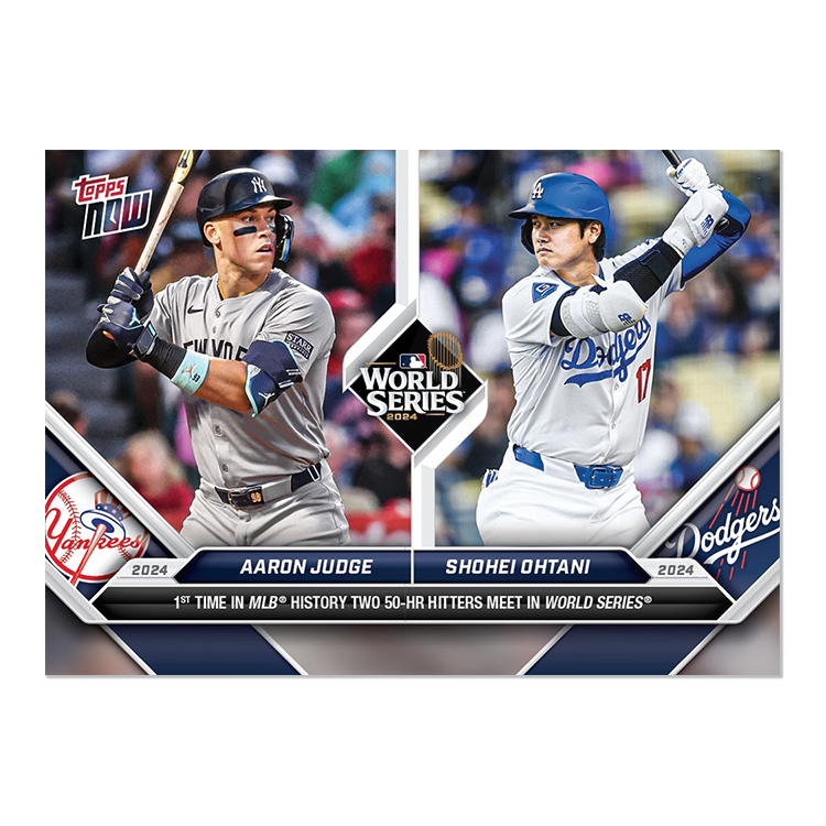 2024 Topps Now #863 Aaron Judge/Shohei Ohtani