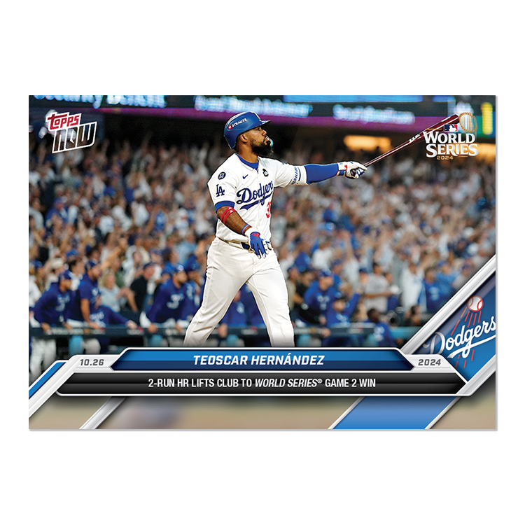 2024 Topps Now #867 Teoscar Hernández