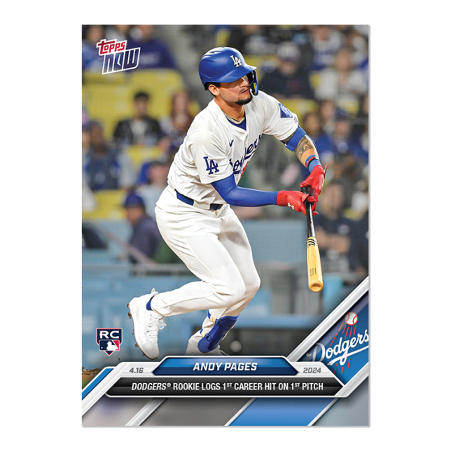 2024 Topps Now #87 Andy Pages