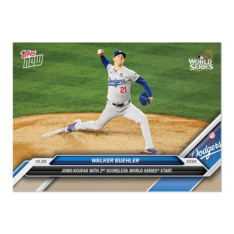 2024 Topps Now #872 Walker Buehler