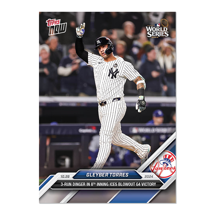 2024 Topps Now #877 Gleyber Torres