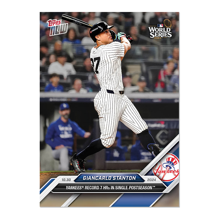 2024 Topps Now #879 Giancarlo Stanton
