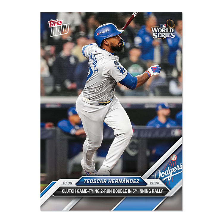 2024 Topps Now #881 Teoscar Hernández