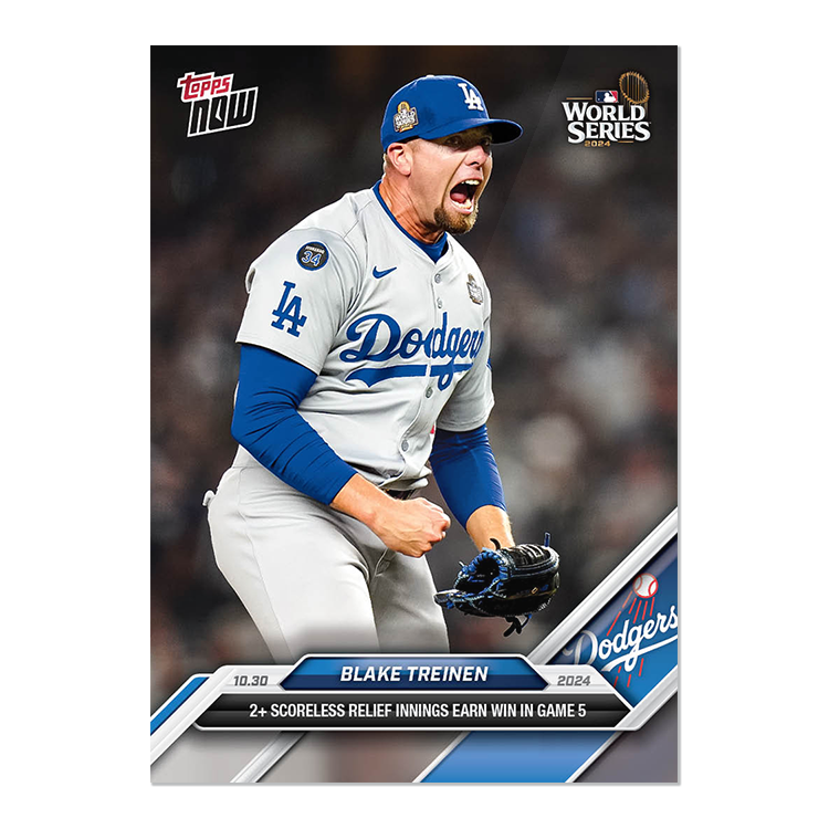 2024 Topps Now #883 Blake Treinen