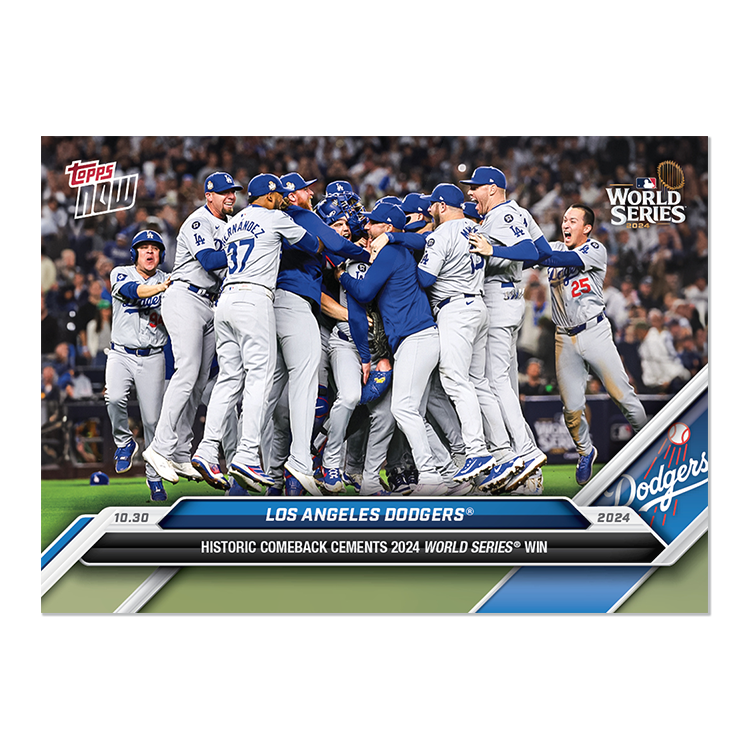 2024 Topps Now #885 Los Angeles Dodgers
