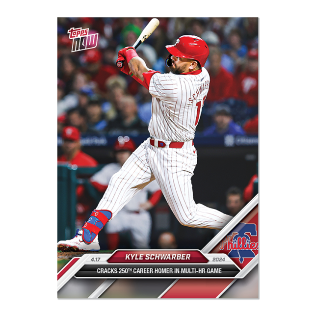 2024 Topps Now #92 Kyle Schwarber