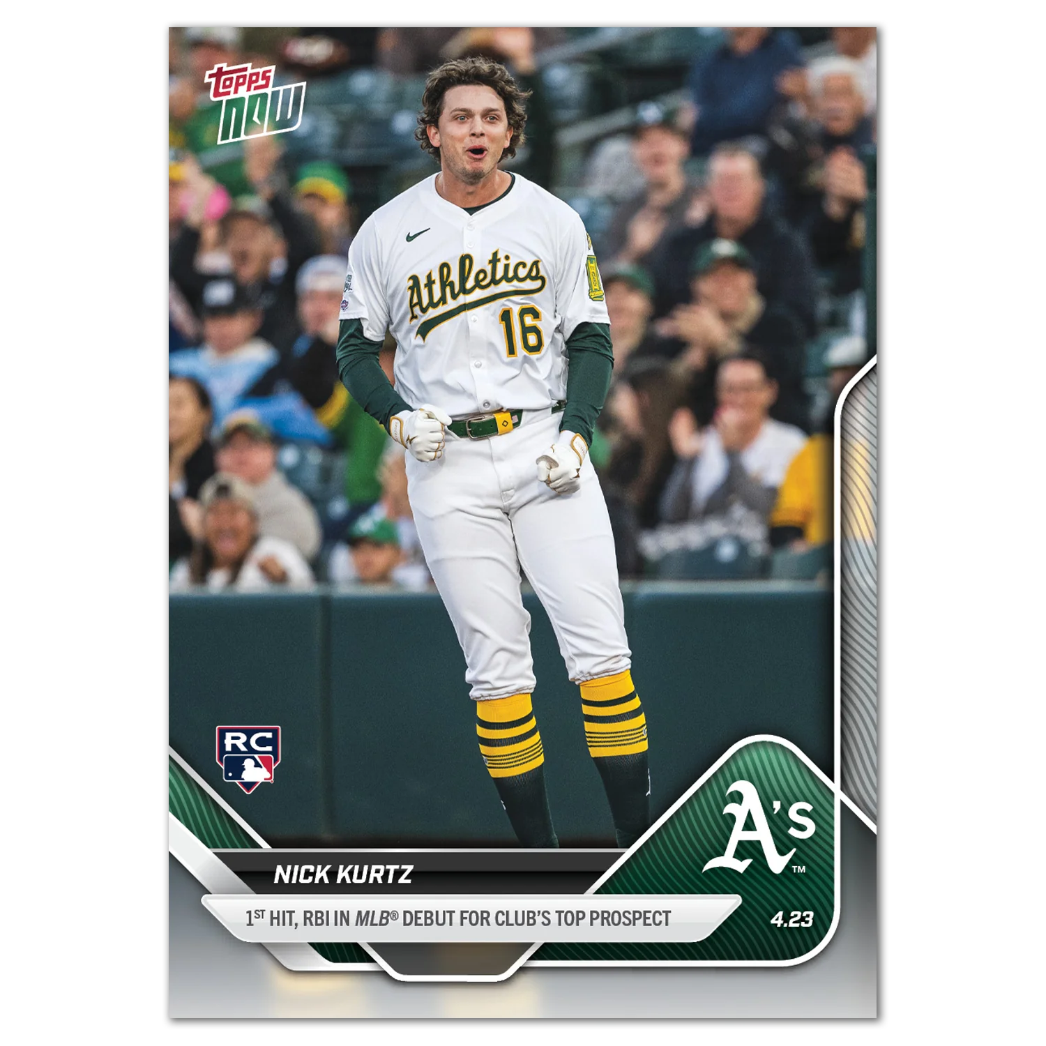 2025 Topps Now #101 Nick Kurtz