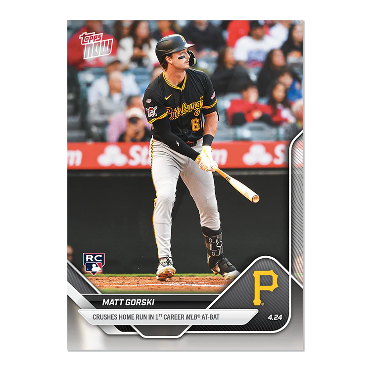 2025 Topps Now #103 Matt Gorski