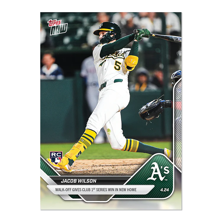 2025 Topps Now #104 Jacob Wilson