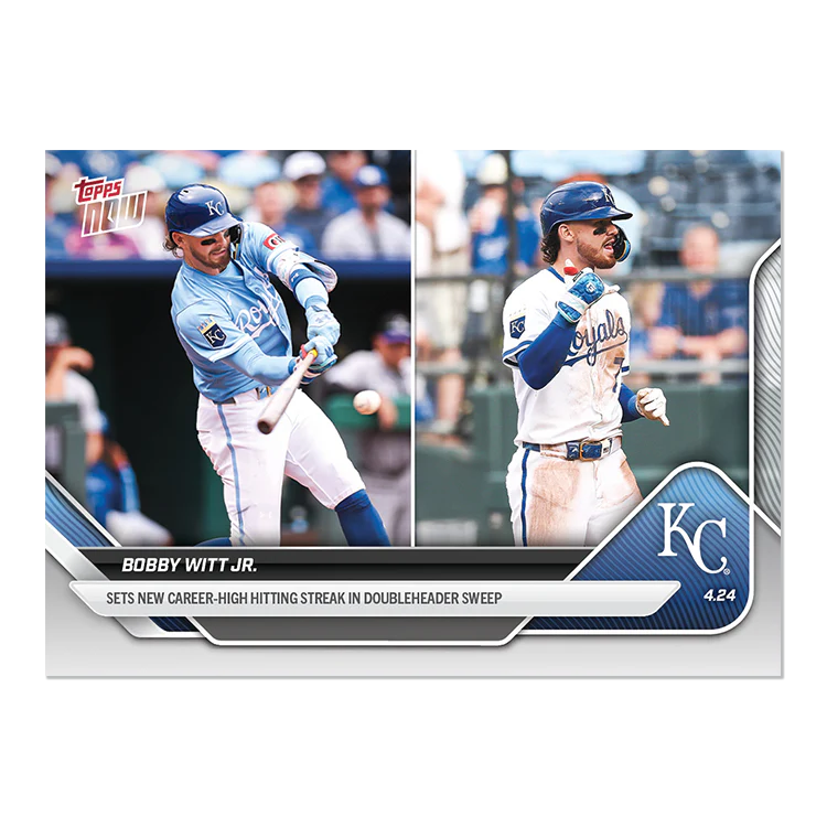 2025 Topps Now #105 Bobby Witt Jr.