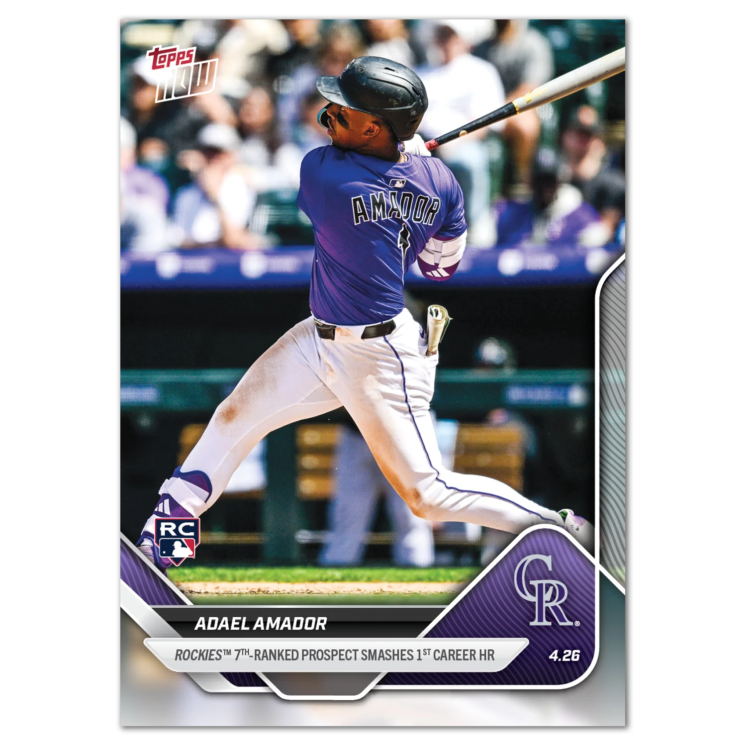 2025 Topps Now #109 Adael Amador