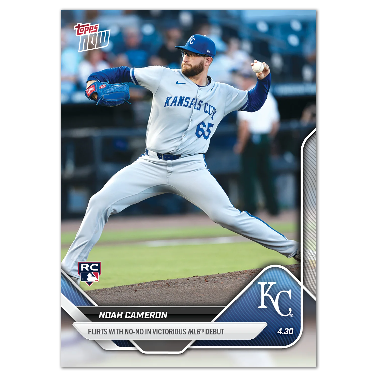 2025 Topps Now #124 Noah Cameron