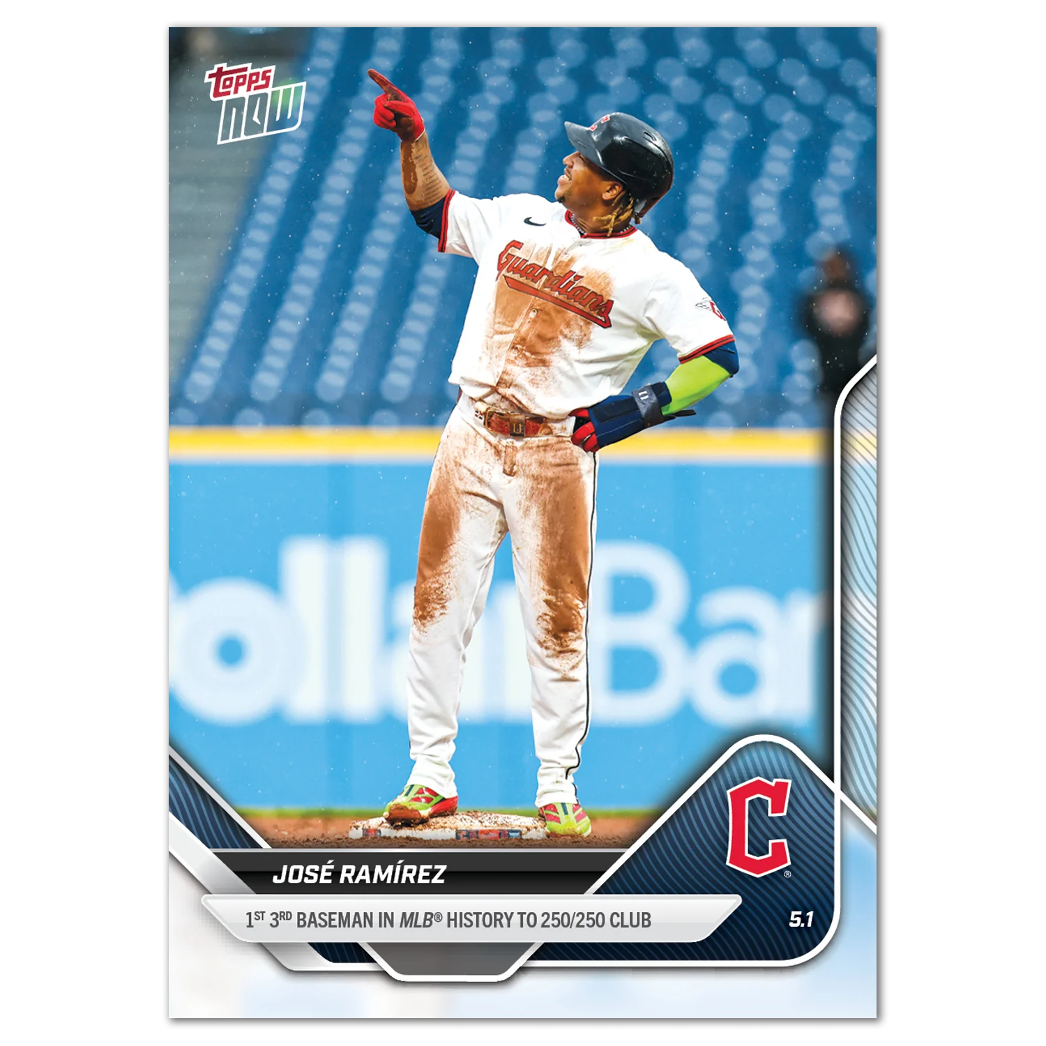 2025 Topps Now #128 José Ramírez