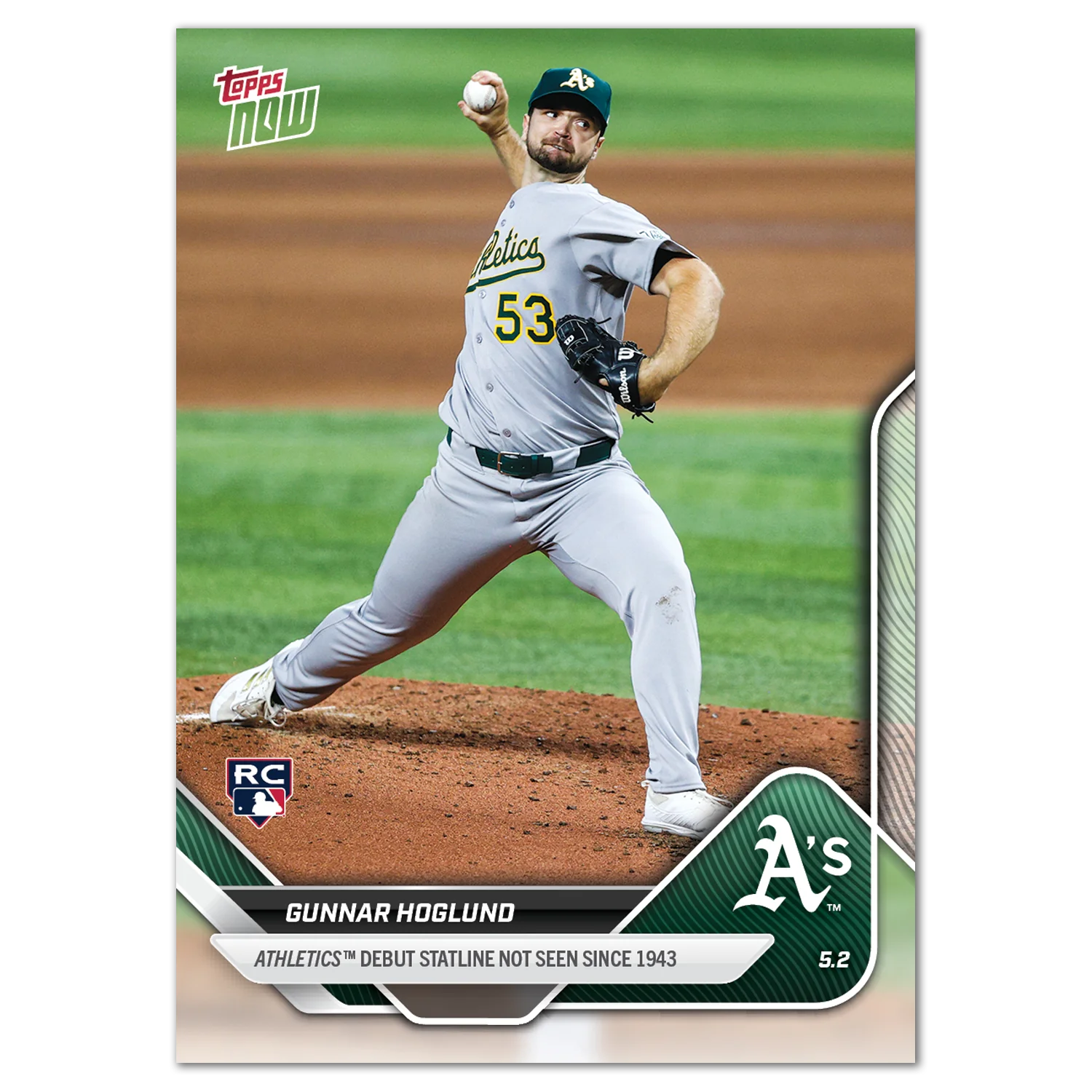 2025 Topps Now #129 Gunnar Hoglund