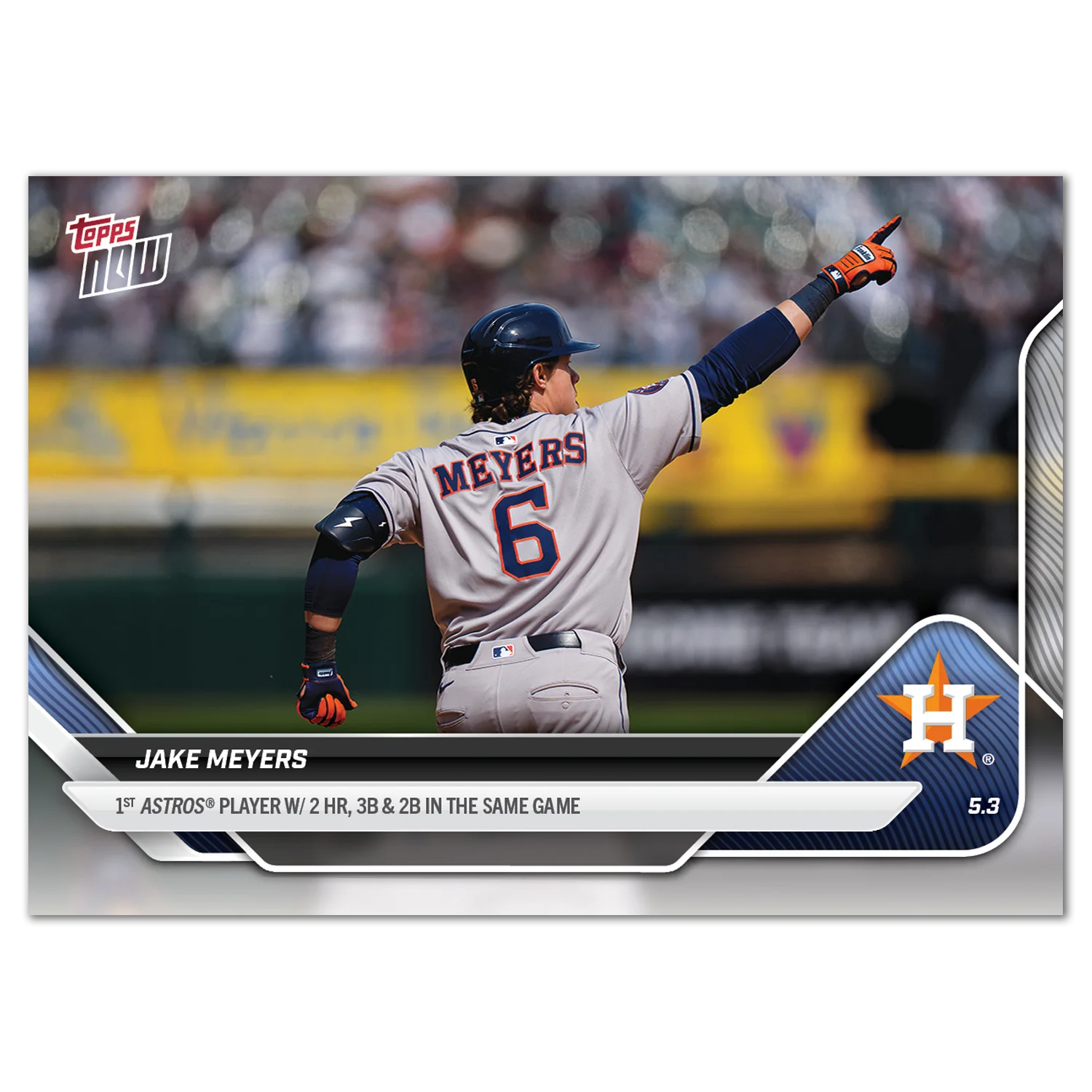 2025 Topps Now #133 Jake Meyers