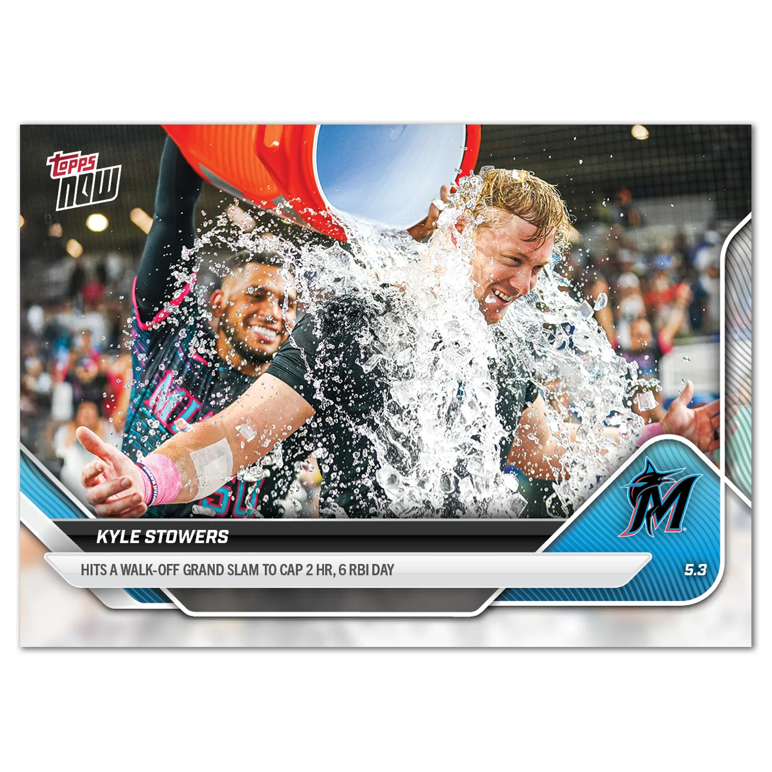 2025 Topps Now #135 Kyle Stowers