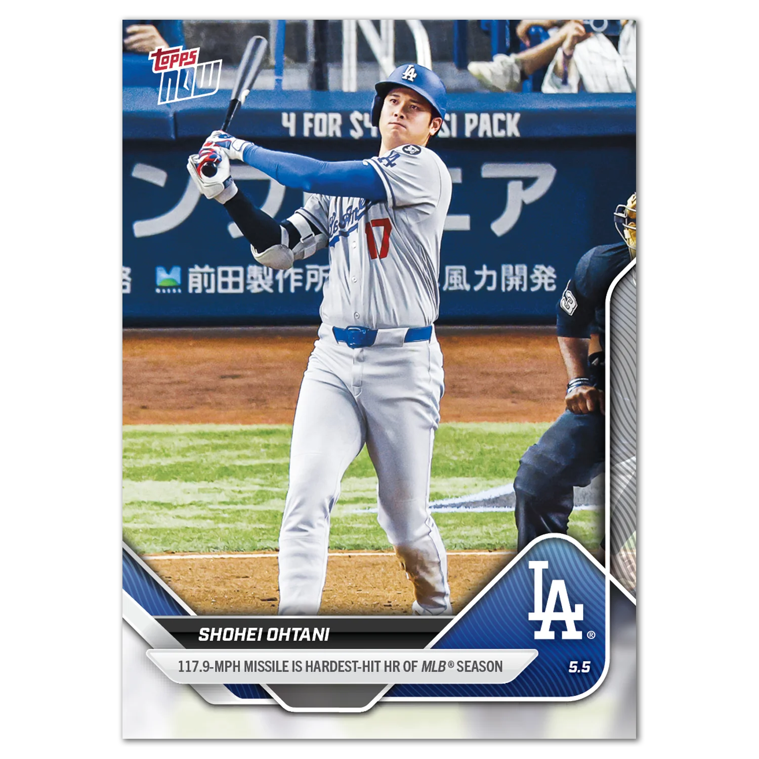 2025 Topps Now #145 Shohei Ohtani