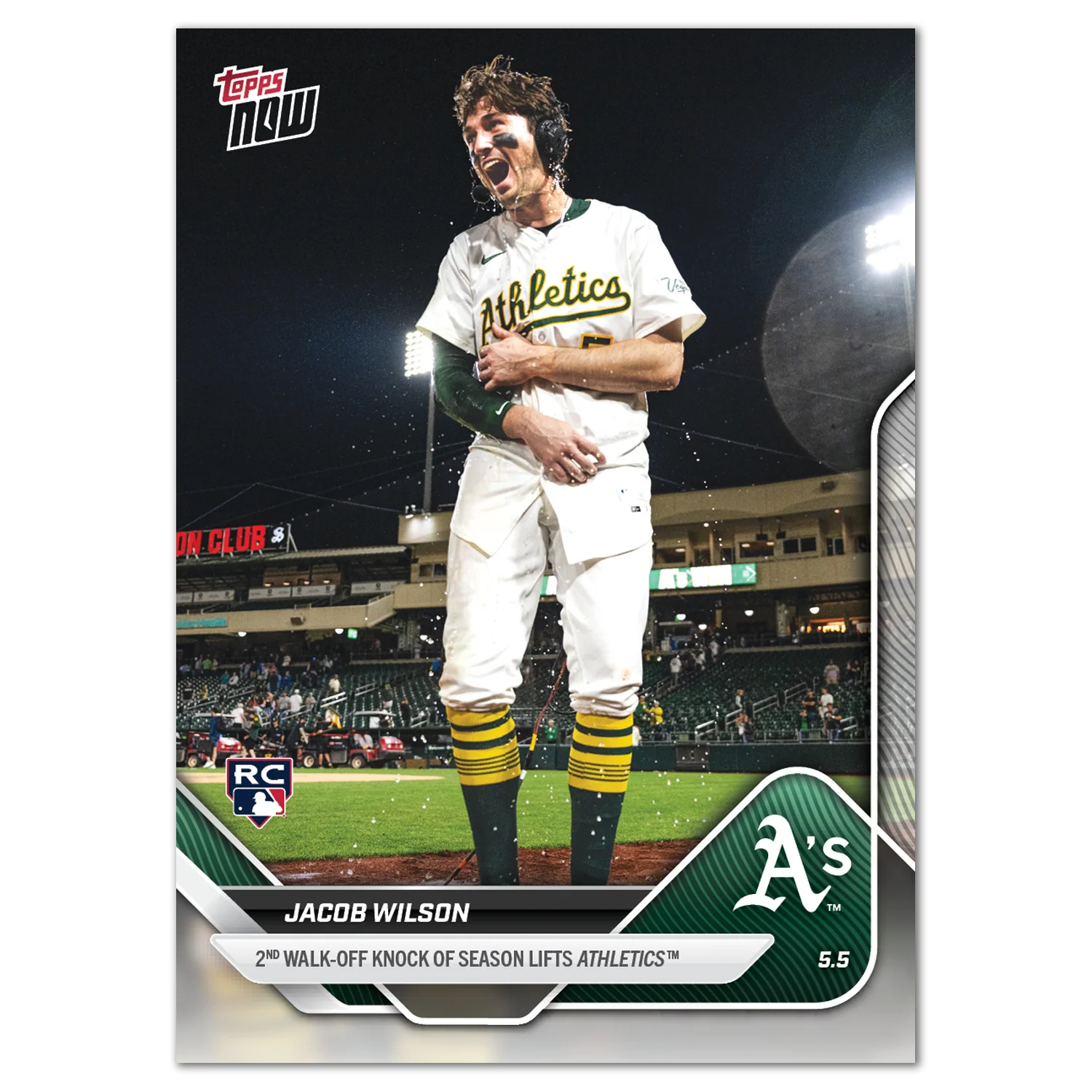 2025 Topps Now #147 Jacob Wilson