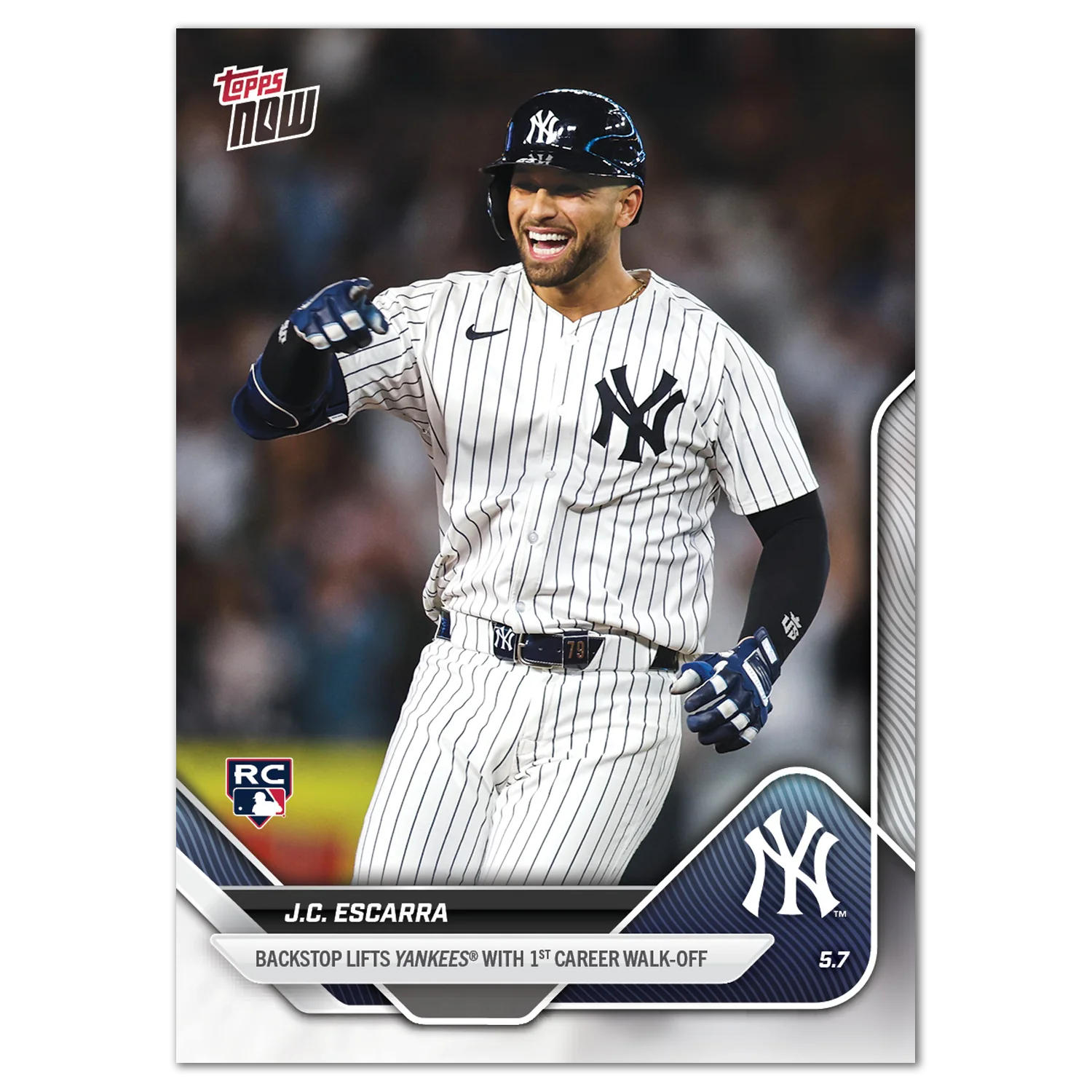 2025 Topps Now #153 J.C. Escarra