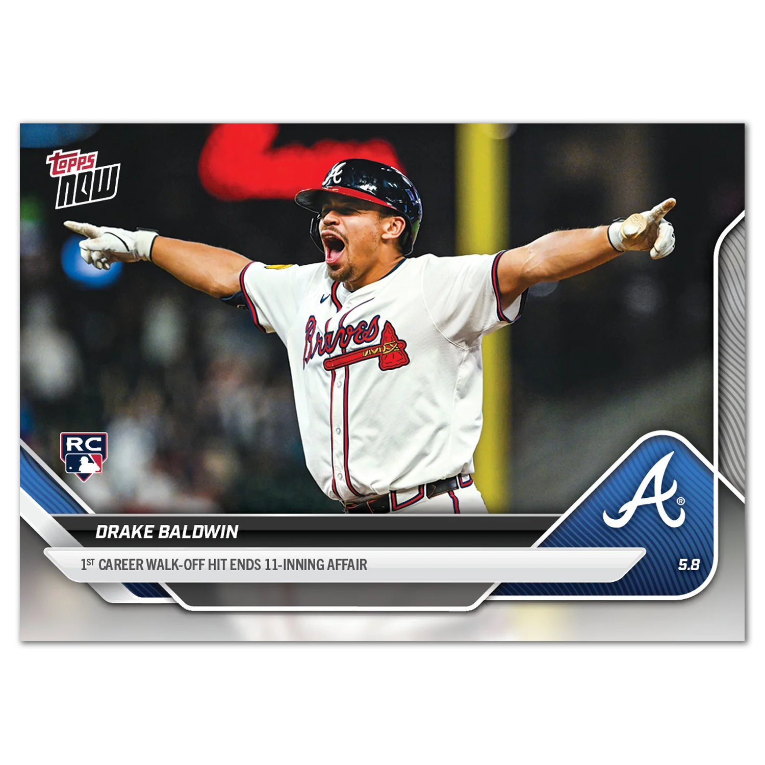2025 Topps Now #154 Drake Baldwin