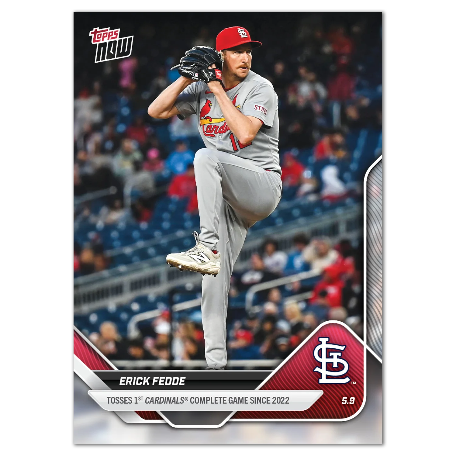 2025 Topps Now #156 Erick Fedde