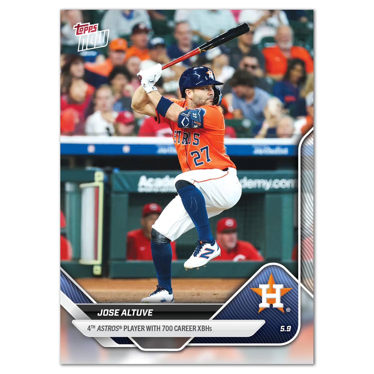 2025 Topps Now #157 Jose Altuve