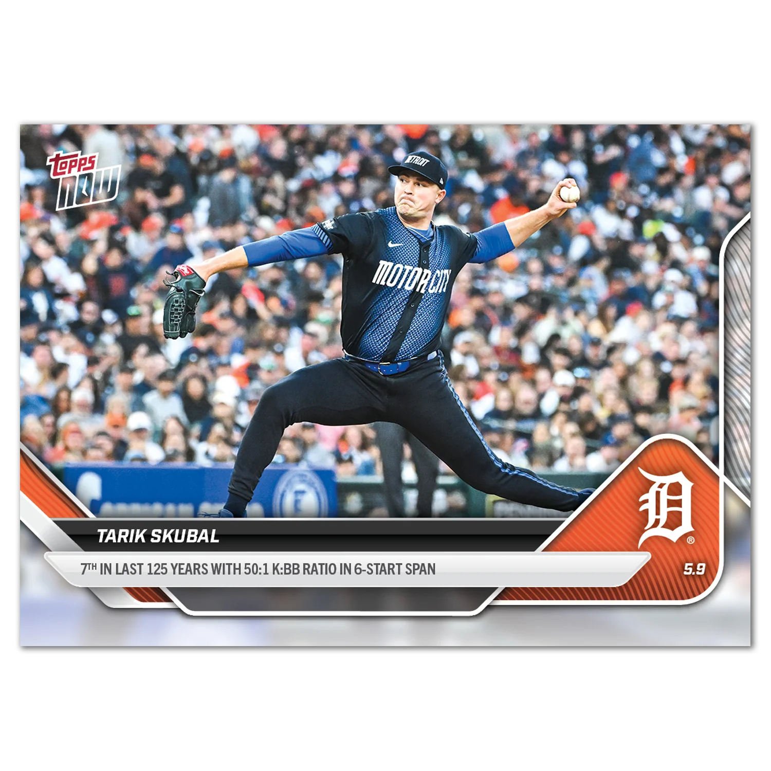 2025 Topps Now #158 Tarik Skubal