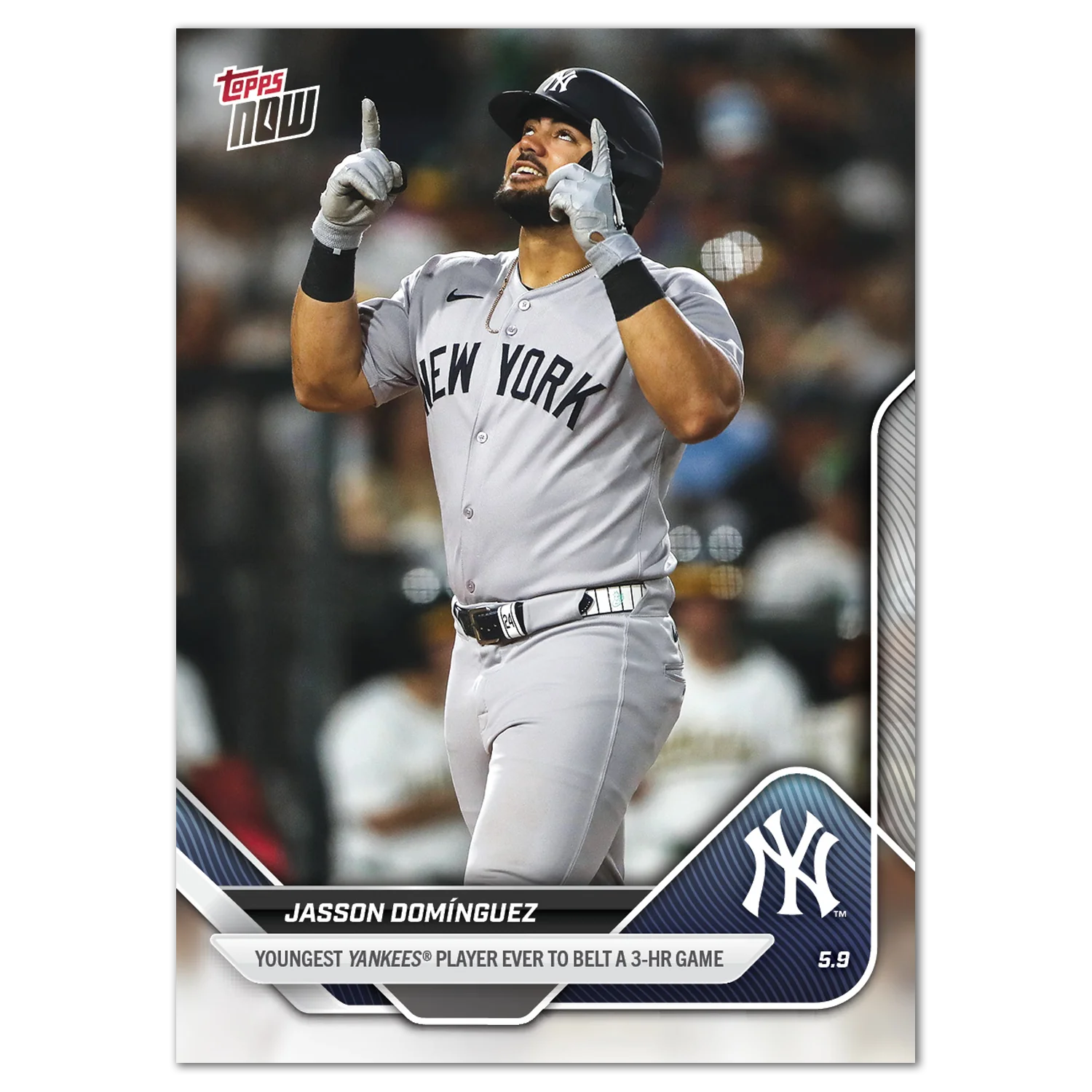 2025 Topps Now #159 Jasson Domínguez