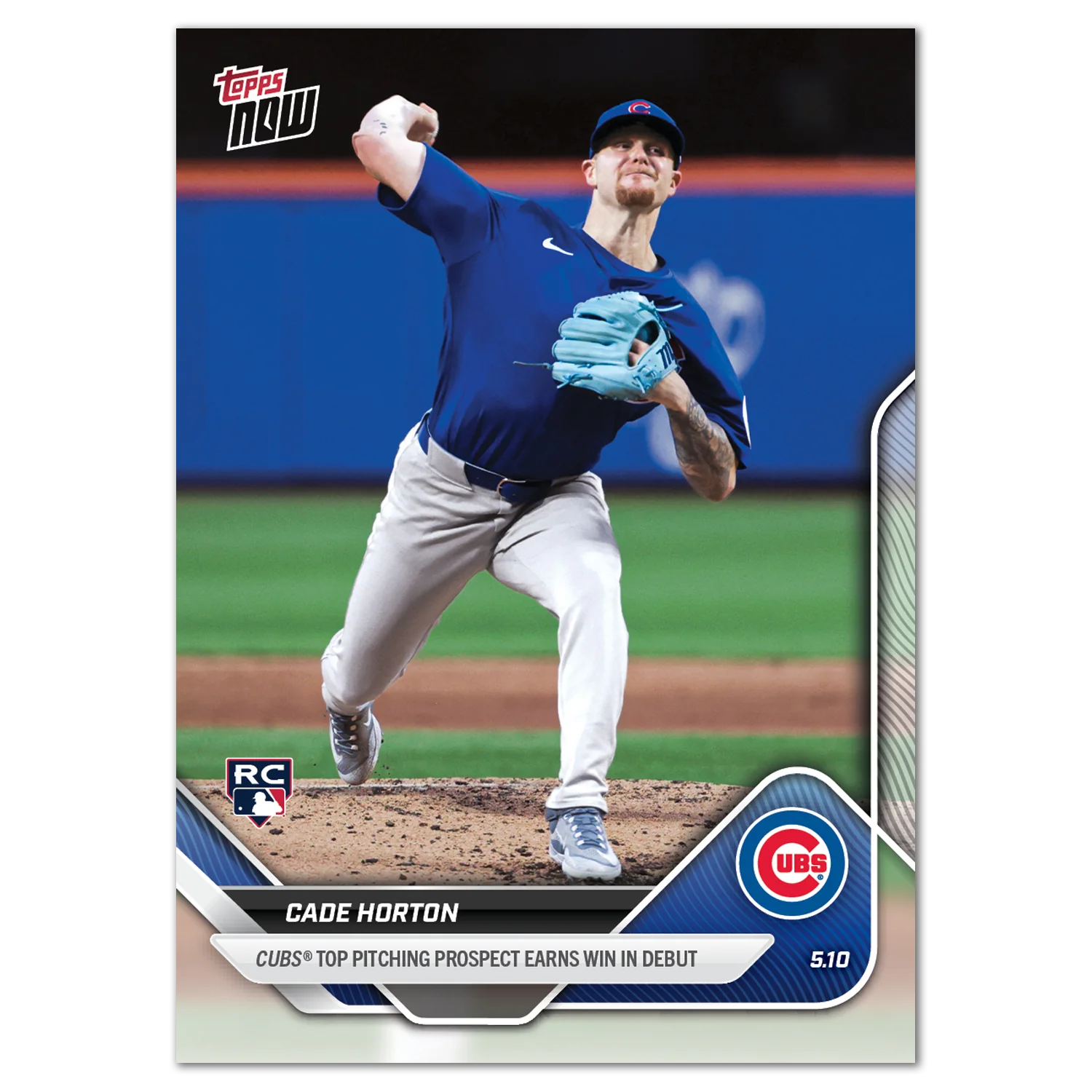 2025 Topps Now #162 Cade Horton