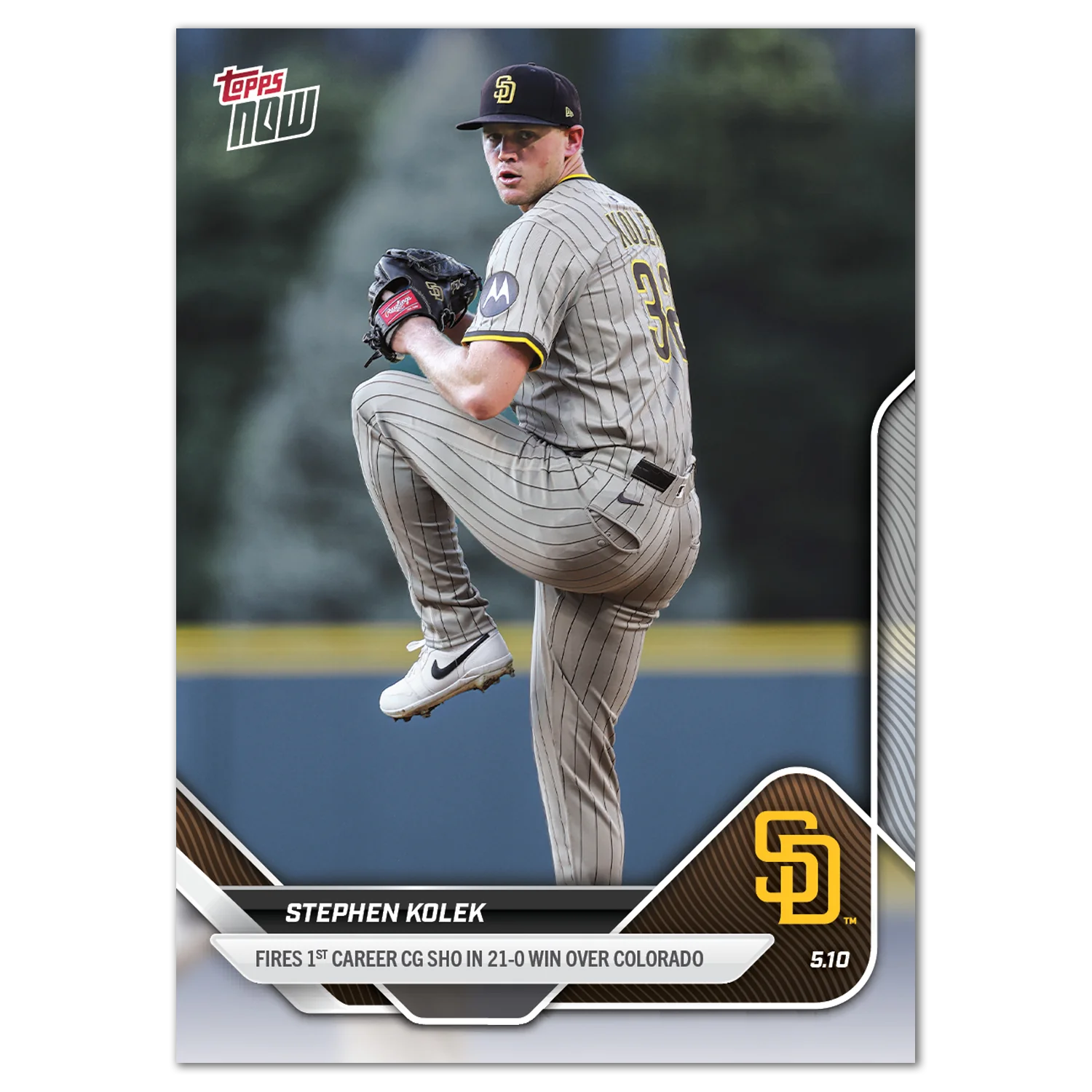 2025 Topps Now #163 Stephen Kolek