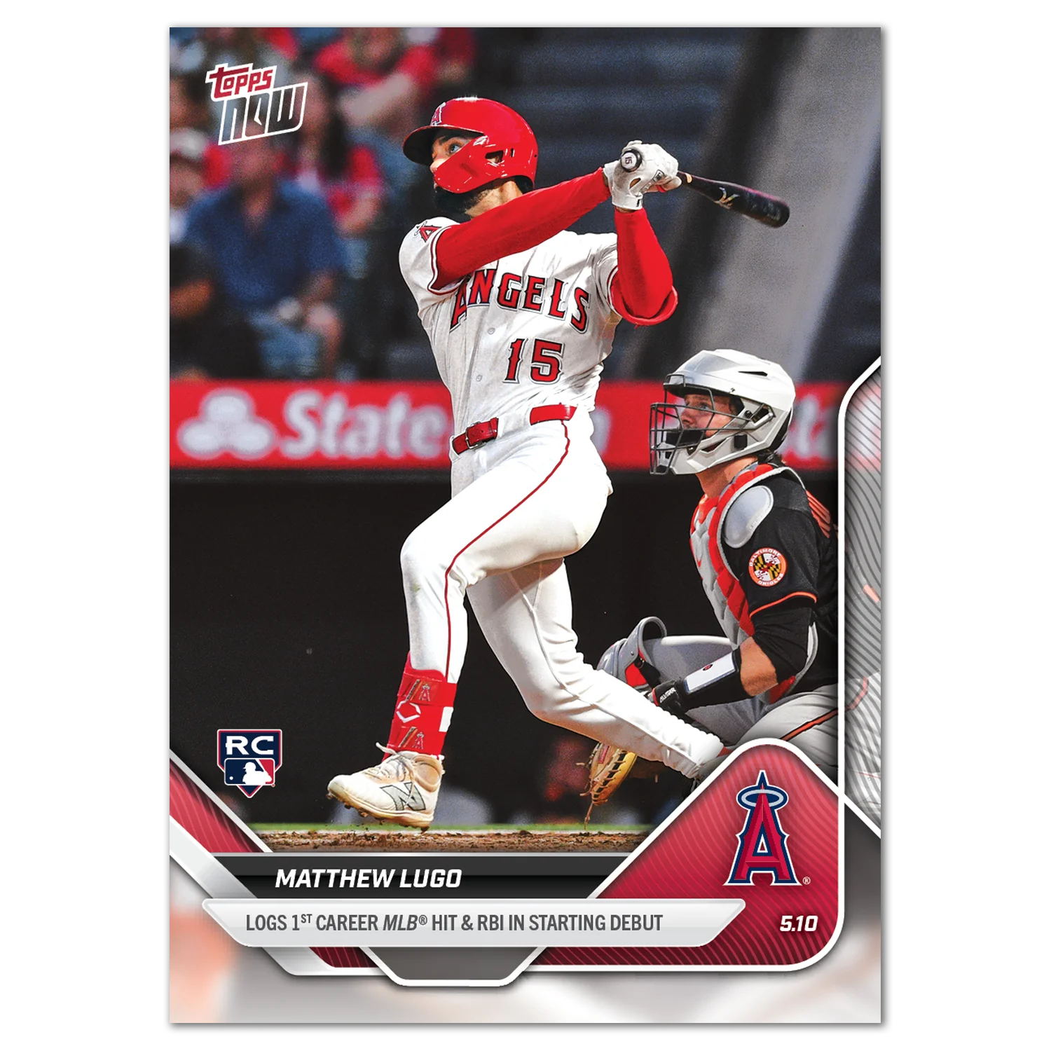 2025 Topps Now #165 Matthew Lugo